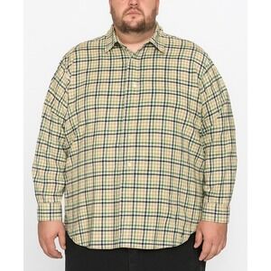 Rocawear Checkered‎ Plaid Tartan Button Down 2XL